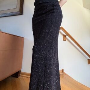Wild Fable Black Sparkle Maxi Skirt